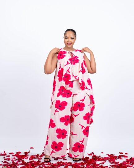 Amu Set - Beige Floral