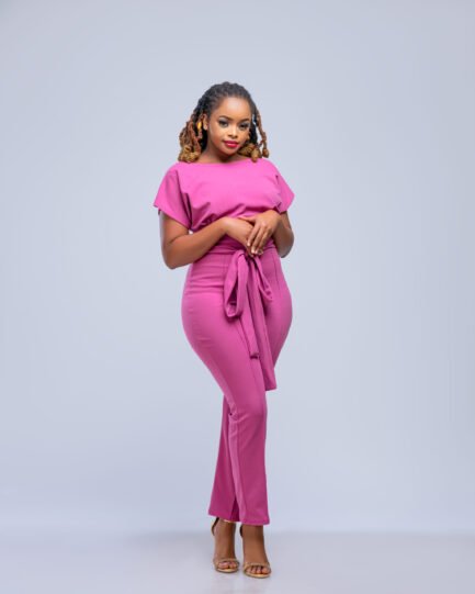 Zari Jumpsuit - Rose Purple