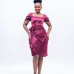 Lisa Coords (skirt and top)- Burgundy